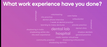 Dentist work experience